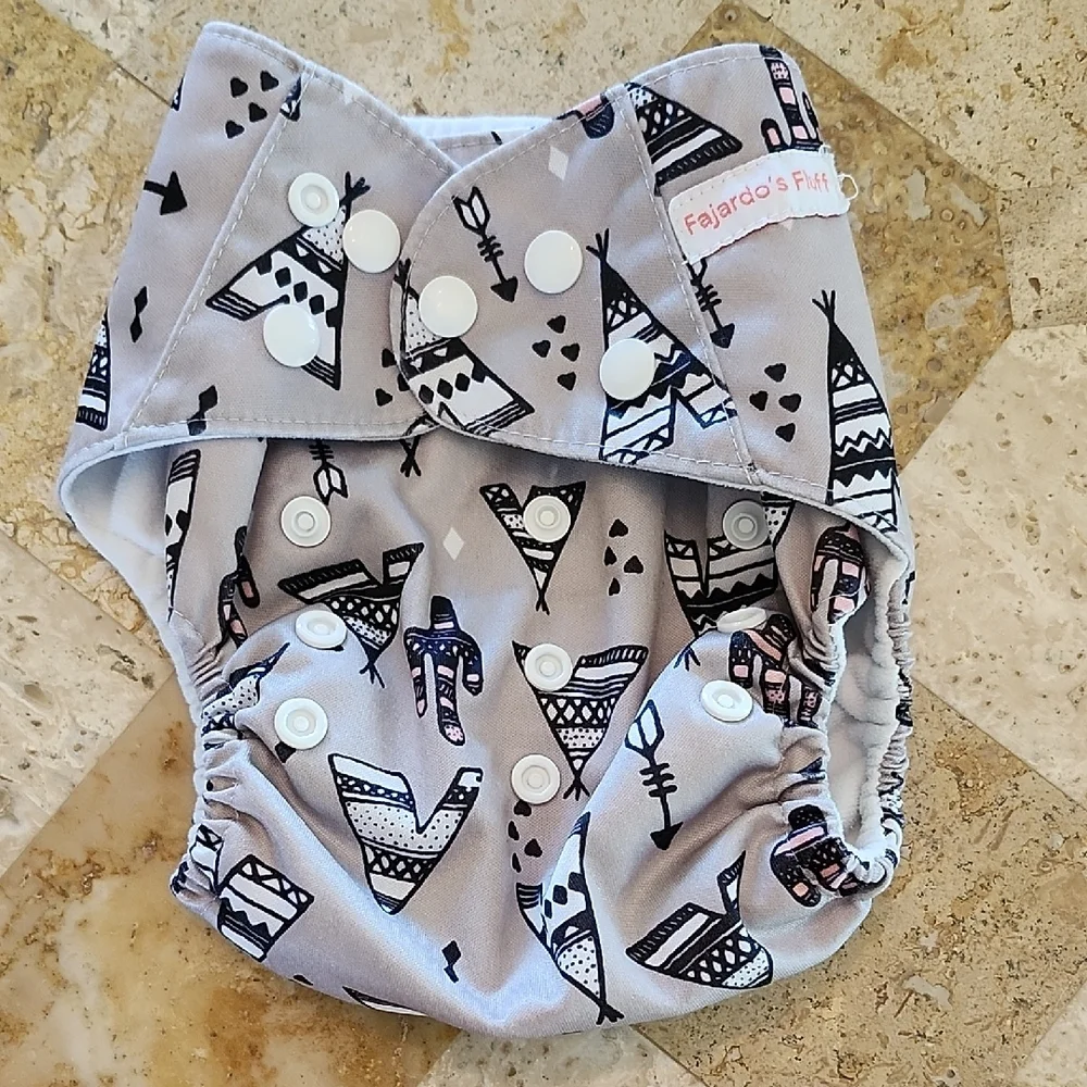 3 Colorful Cloth Diaper Covers